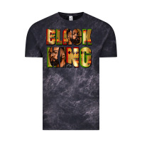 Cloud Black Black king juneteenth Vintage Tee - Zillion Design Studio