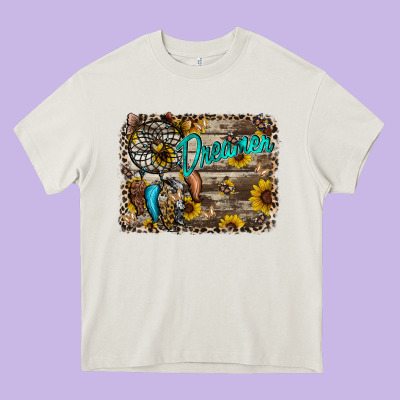 Dreamer Heavy Core Tee Designed By Racoondesign