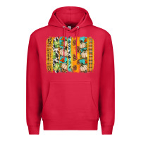 Cardinal fall brushstroke Premium Hoodie - BundleAndBundleShop