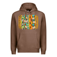Chestnut fall brushstroke Premium Hoodie - BundleAndBundleShop