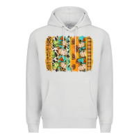 Dove Grey fall brushstroke Premium Hoodie - BundleAndBundleShop