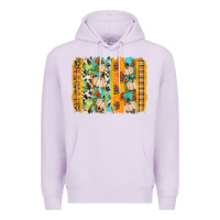Lilac fall brushstroke Premium Hoodie - BundleAndBundleShop