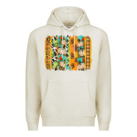 Oatmeal Heather fall brushstroke Premium Hoodie - BundleAndBundleShop