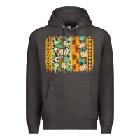 Smoke fall brushstroke Premium Hoodie - BundleAndBundleShop