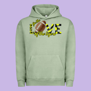 Love Of The Tigers Urban Hoodie Designed By Bettercallsaul