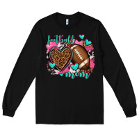 Black football mom Long Sleeve Tee - AdoDesignShop