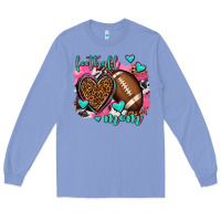 Colony Blue football mom Long Sleeve Tee - AdoDesignShop