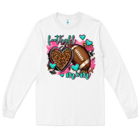 White football mom Long Sleeve Tee - AdoDesignShop