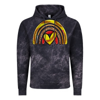 Cloud Black softball rainbow Vintage Hoodie - Zillion Design Studio