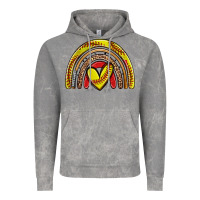 Cloud Rock softball rainbow Vintage Hoodie - Zillion Design Studio