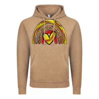 Vintage Coffee softball rainbow Vintage Hoodie - Zillion Design Studio