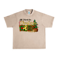 French Oak all i want for christmas is cure childhood cancer Urban Heavy Tee - FaDigitalArtStudio