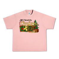 Salmon all i want for christmas is cure childhood cancer Urban Heavy Tee - FaDigitalArtStudio