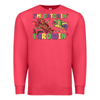 Cardinal i'm catchin' if you're throwin' Premium Sweatshirt - MaliasSmallBusiness