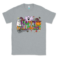 Heather Grey happy halloween Classic Tee - AdoDesignShop