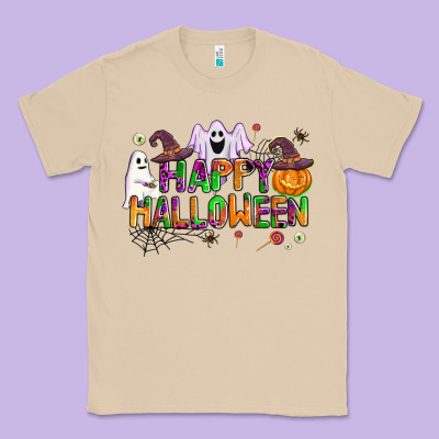 Happy Halloween Classic Tee Designed By Adodesignshop