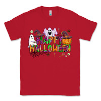 Red happy halloween Classic Tee - AdoDesignShop