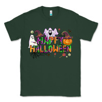 Sports Green happy halloween Classic Tee - AdoDesignShop
