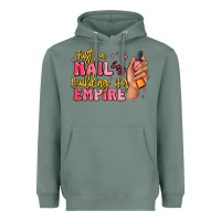 Sage just a nail boss building her empire Heavyweight Hoodie - MaliasSmallBusiness