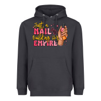 Smoke just a nail boss building her empire Heavyweight Hoodie - MaliasSmallBusiness