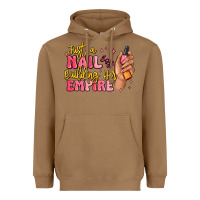 Toasted Coconut just a nail boss building her empire Heavyweight Hoodie - MaliasSmallBusiness