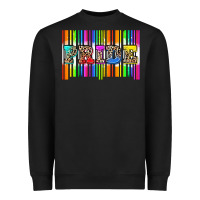 Black pride barcode Heavyweight Sweatshirt - Zillion Design Studio
