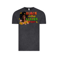 Vintage Black Black mother leader queen juneteenth Vintage Tee - Zillion Design Studio