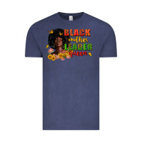 Vintage Denim Black mother leader queen juneteenth Vintage Tee - Zillion Design Studio