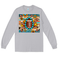 Moon Dust football cowhide sunflower Long Sleeve Tee - JahusDesignShop