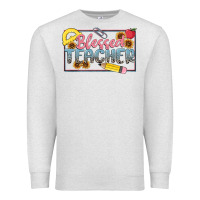 Oatmeal Heather blessed teacher Premium Sweatshirt - MaliasSmallBusiness