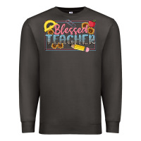 Smoke blessed teacher Premium Sweatshirt - MaliasSmallBusiness