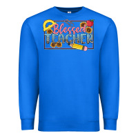 True Royal blessed teacher Premium Sweatshirt - MaliasSmallBusiness