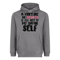 Storm a mixture of spoiled and ill get it my damn self Heavyweight Hoodie - MaliasSmallBusiness