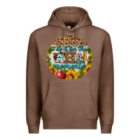 Chestnut i do it for the aha moments round earring Premium Hoodie - BundleAndBundleShop