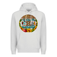 Dove Grey i do it for the aha moments round earring Premium Hoodie - BundleAndBundleShop