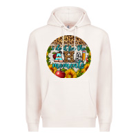 Pale Pink i do it for the aha moments round earring Premium Hoodie - BundleAndBundleShop