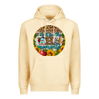 Pina Colada i do it for the aha moments round earring Premium Hoodie - BundleAndBundleShop