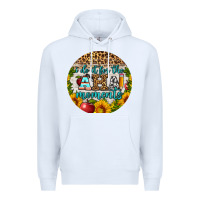 White i do it for the aha moments round earring Premium Hoodie - BundleAndBundleShop