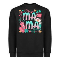 Black mama nurse Heavyweight Sweatshirt - texasbilliewilder