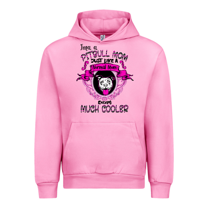 I'm A Pitbull Mom Just Like A Normal Mom Urban Hoodie by Bettercallsaul | Teevron