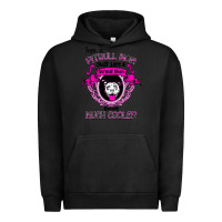 Pigment Black I'm A Pitbull Mom Just Like A Normal Mom Urban Hoodie - Bettercallsaul