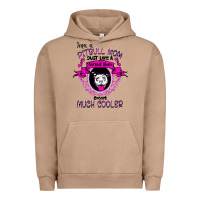 Pigment Burro I'm A Pitbull Mom Just Like A Normal Mom Urban Hoodie - Bettercallsaul