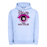 Pigment Grape Ice I'm A Pitbull Mom Just Like A Normal Mom Urban Hoodie - Bettercallsaul
