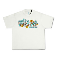 Pistachio made to worship with sunflowers Urban Heavy Tee - HRA Design Shop