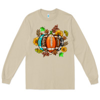 Mushroom fall football sunflower and fall Long Sleeve Tee - AdoDesignShop