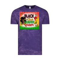 Cloud Purple Black mother leader Vintage Tee - Zillion Design Studio