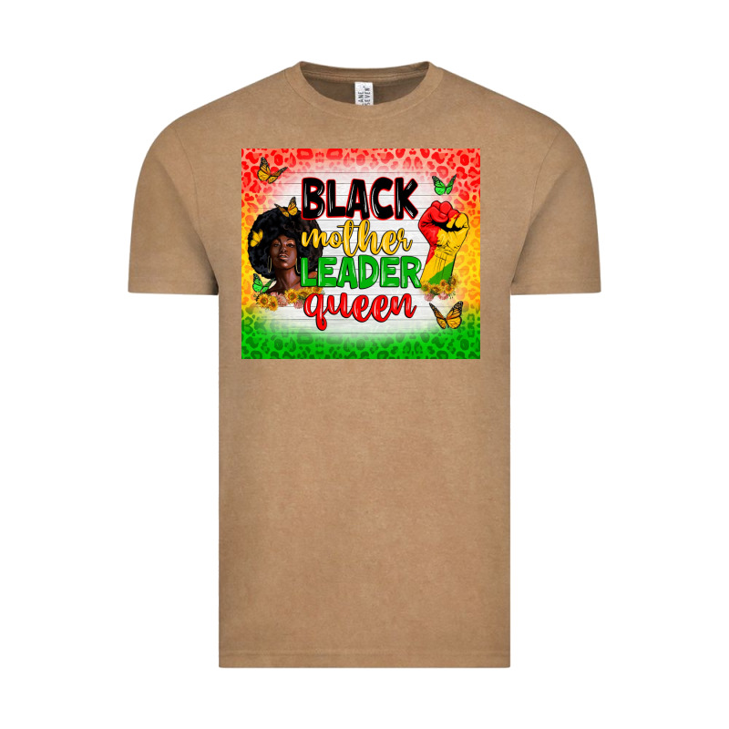 Black Mother Leader Vintage Tee by Zillion Design Studio | Teevron