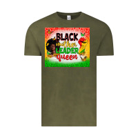 Vintage Olive Black mother leader Vintage Tee - Zillion Design Studio