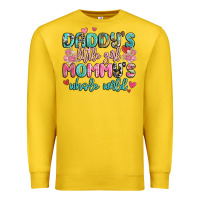 Lemon daddy's little girl mommy's whole world Premium Sweatshirt - MaliasSmallBusiness
