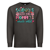 Smoke daddy's little girl mommy's whole world Premium Sweatshirt - MaliasSmallBusiness